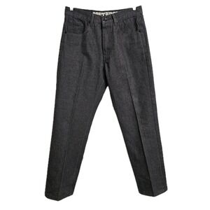 Southpole Jeans Men 34x32 Charcoal Gray Dark Wash Streetwear Denim Pants Y2K 90s